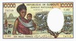 Djibouti, 10,000 Franc, P-0039b