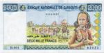 Djibouti, 2,000 Franc, P-0040