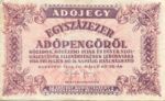 Hungary, 100,000 Adopengo, P-0144e
