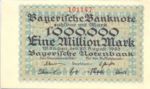 German States, 1,000,000 Mark, S-0931