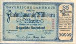 German States, 25,000,000 Mark, S-0933