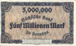 German States, 5,000,000 Mark, S-0964