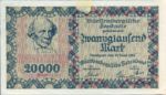 German States, 20,000 Mark, S-0983
