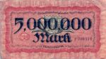 German States, 5,000,000 Mark, S-0988