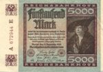 Germany, 5,000 Mark, P-0081b