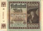 Germany, 5,000 Mark, P-0081c