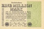 Germany, 1,000,000 Mark, P-0102c