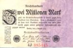 Germany, 2,000,000 Mark, P-0103 v2