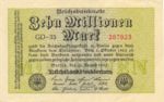 Germany, 10,000,000 Mark, P-0106c