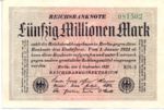 Germany, 50,000,000 Mark, P-0109e