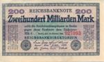 Germany, 200,000,000,000 Mark, P-0121a