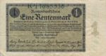 Germany, 1 Rentenmark, P-0161