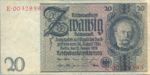 Germany, 20 Reichsmark, P-0181b