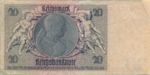 Germany, 20 Reichsmark, P-0181b
