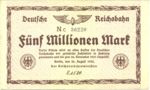 Germany, 5,000,000 Mark, S-1013a