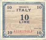 Italy, 10 Lira, M-0013a