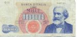 Italy, 1,000 Lira, P-0096b v2