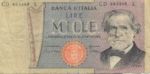 Italy, 1,000 Lira, P-0101g v2