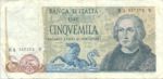 Italy, 5,000 Lira, P-0102c