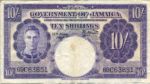 Jamaica, 10 Shilling, P-0039 v1