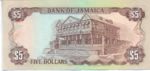 Jamaica, 5 Dollar, P-0070a