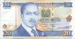 Kenya, 20 Shilling, P-0035b