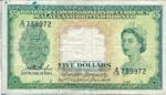 Malaya and British Borneo, 5 Dollar, P-0002a