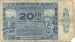 Luxembourg, 20 Franc, P-0037a