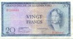 Luxembourg, 20 Franc, P-0049a