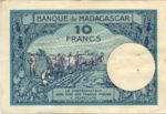 Madagascar, 10 Franc, P-0036 Sign.2