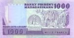 Madagascar, 200/1000 Ariary/Franc, P-0072b