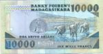 Madagascar, 2,000/10000 Ariary/Franc, P-0074b