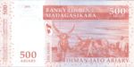 Madagascar, 500/2500 Ariary/Franc, P-0088b