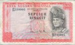Malaysia, 10 Ringgit, P-0009a