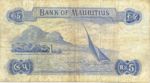 Mauritius, 5 Rupee, P-0030b