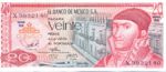 Mexico, 20 Peso, P-0064c Sign.1