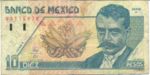 Mexico, 10 Peso, P-0105b