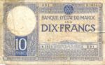 Morocco, 10 Franc, P-0017b