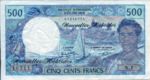 New Hebrides, 500 Franc, P-0019c