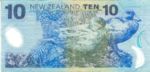 New Zealand, 10 Dollar, P-0186a