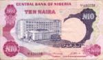 Nigeria, 10 Naira, P-0017br