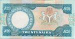 Nigeria, 20 Naira, P-0026e