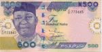 Nigeria, 500 Naira, P-0030a v2
