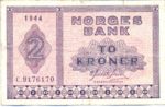 Norway, 2 Krone, P-0016a