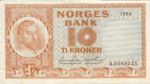 Norway, 10 Krone, P-0031a