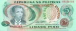 Philippines, 5 Peso, P-0160d