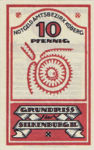 Germany, 10 Pfennig, 713.3