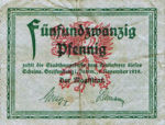 Germany, 25 Pfennig, G42.2a