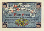 Germany, 5 Pfennig, O24.2c