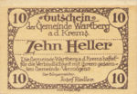 Austria, 10 Heller, FS 1141ax